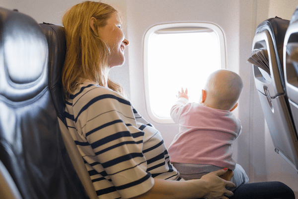Sécurité des enfants en avion